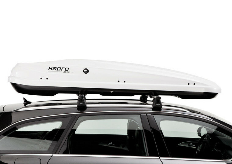 Hapro Zenith 8.6 Pure White op auto zijkant