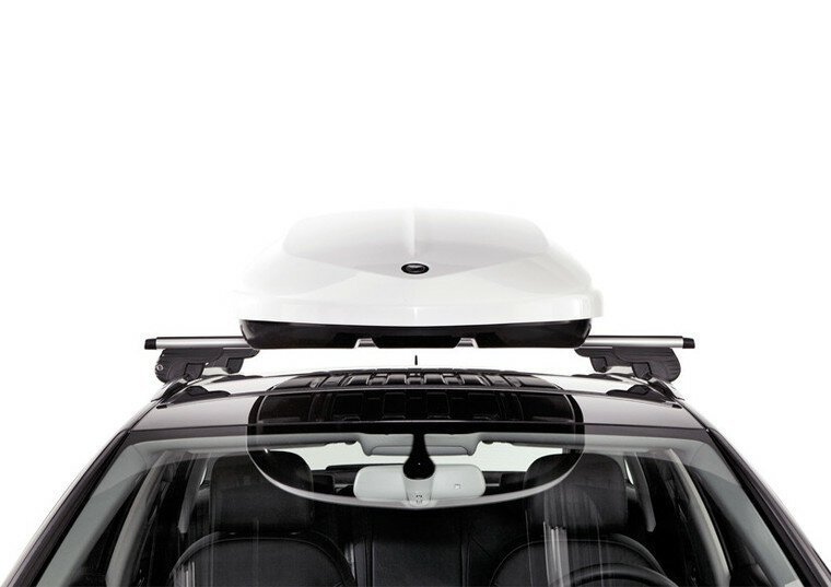 Hapro Zenith 8.6 Pure White op auto voorzijde