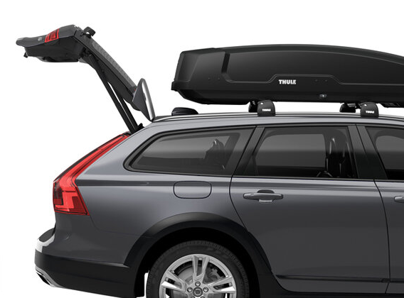 Thule Force XT M openen kofferbak