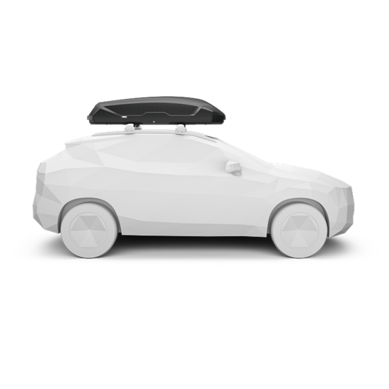 Thule Pulse 2 L dakkoffer | Black Matte