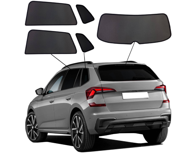 SunClip | Skoda Kamiq (NW) | Vanaf 2019 t/m 2024 | Auto zonneschermen | SC 10394