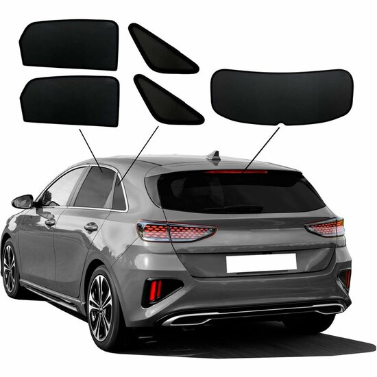 SunClip Auto Zonneschermen Kia Cee'd III Hatchback (CD) 2018-2025