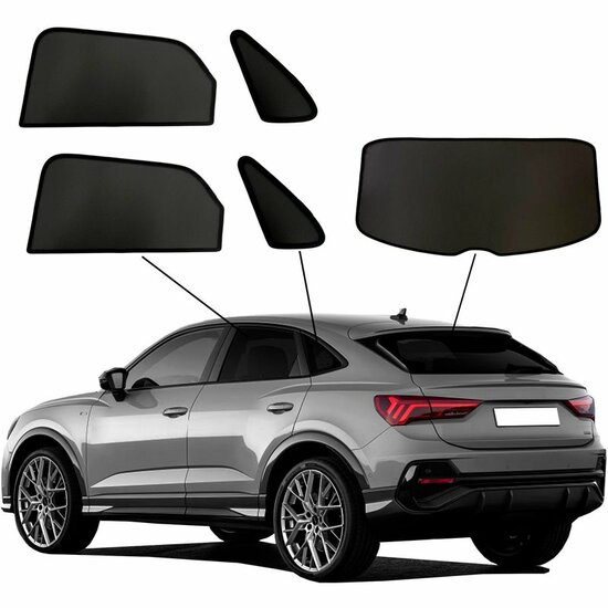 SunClip Auto Zonneschermen Audi Q3 Sportback 2019-2025