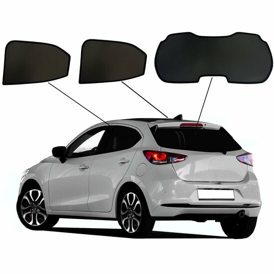 SunClip Auto Zonneschermen Toyota Yaris 2020-