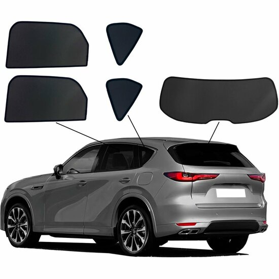 SunClip Auto Zonneschermen Mazda CX-60 2022-