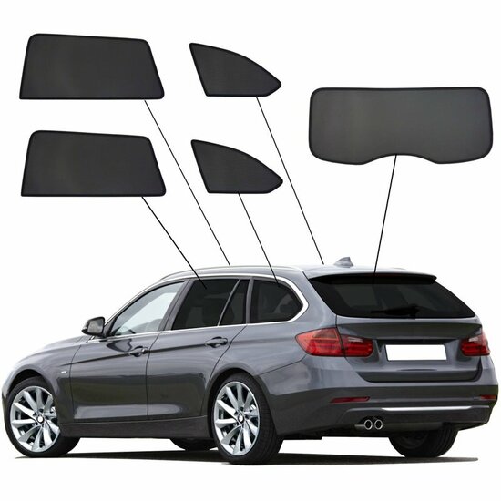 SunClip Auto Zonneschermen BMW 3 Serie Touring (F31) 2012-2019