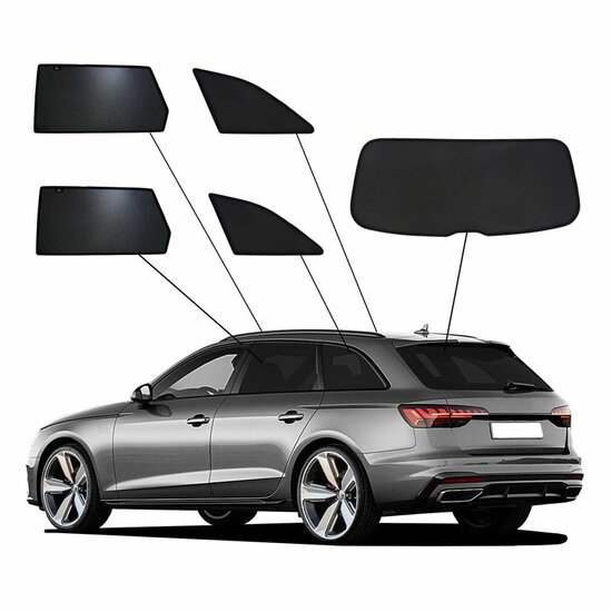 SunClip Auto Zonneschermen Audi A4 Avant (B9/8W) 2015-2024