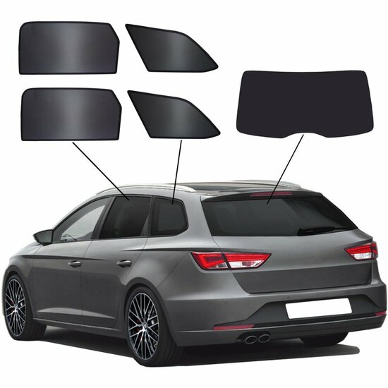 SunClip Auto Zonneschermen Seat Leon ST 2012-2020