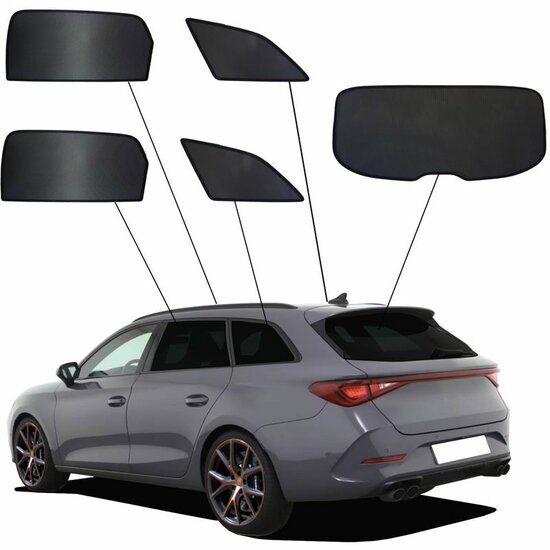 SunClip Auto Zonneschermen Seat Leon Sportstourer 4 (KL) 2020-