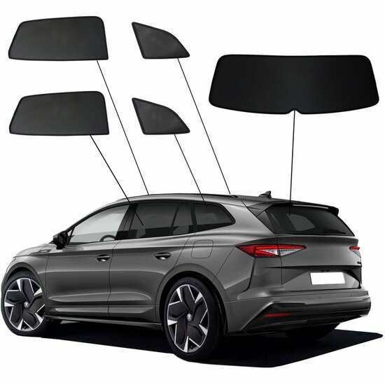 SunClip Auto Zonneschermen Skoda Enyaq iV 2021-