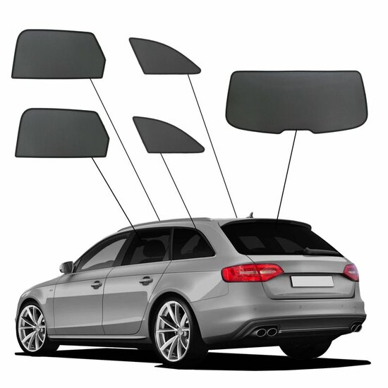 SunClip Auto Zonneschermen Audi A4 Avant (B8/8K) 2007-2016