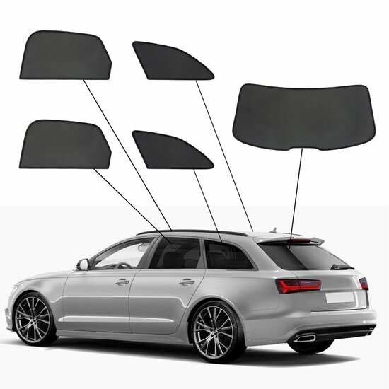 SunClip Auto Zonneschermen Audi A6 Avant (C7) 2011-2018