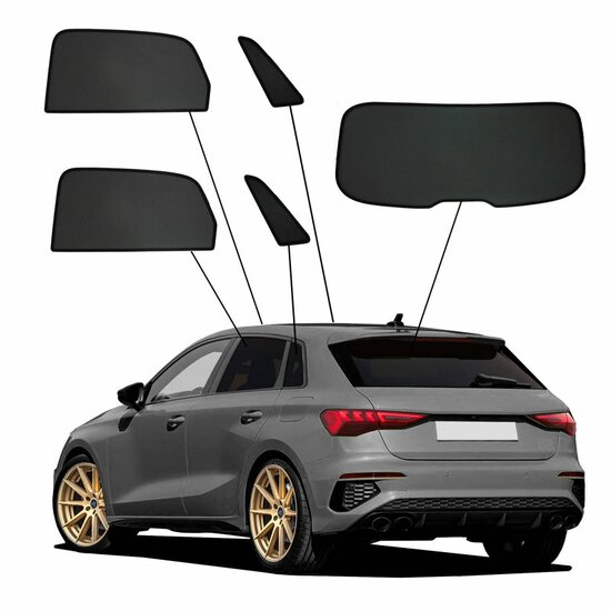 SunClip Auto Zonneschermen Audi A3 Sportback 2020-