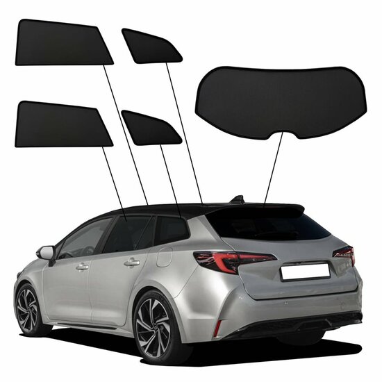 SunClip Auto Zonneschermen Toyota Corolla Touring Sports 2019-