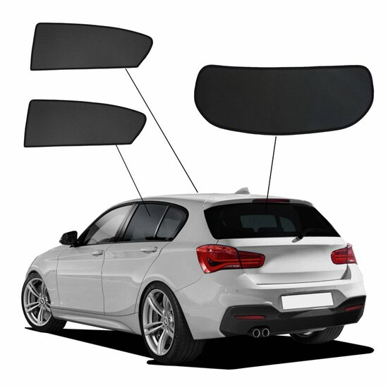 SunClip Auto Zonneschermen BMW 1 Serie (F20/F21) 2011-2019