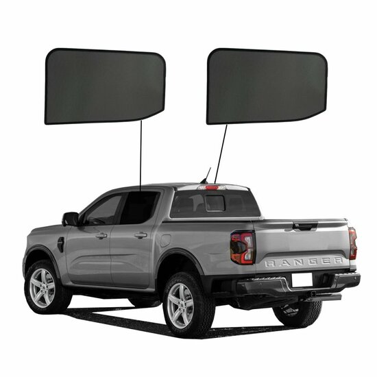SunClip Auto Zonneschermen Ford Ranger 2023-