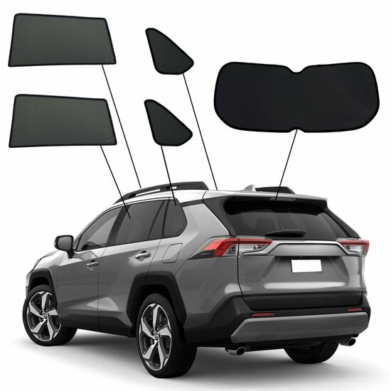 SunClip Auto Zonneschermen Toyota RAV4 2019-2025