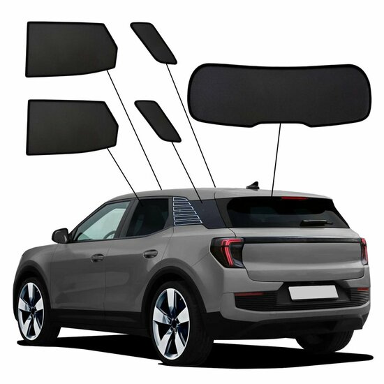 SunClip Auto Zonneschermen Ford Explorer EV 2024-