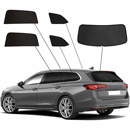 SunClip Auto Zonneschermen Skoda Superb 4 2024-