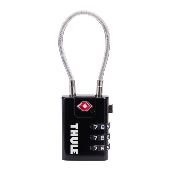 Thule TSA cable lock