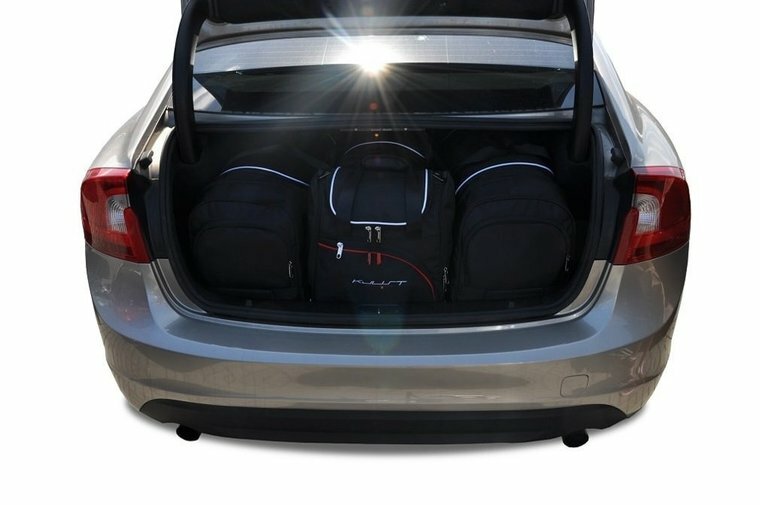 Kjust reistassenset Volvo S60 Sedan 2010-2019 set van 4 tassen 2x roltas + 2x sporttas