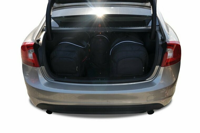 Kjust reistassenset Volvo S60 Sedan 2010-2019 set van 4 tassen 2x roltas + 2x vliegtuigtas