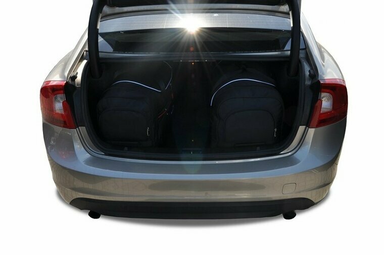 Kjust reistassenset Volvo S60 Sedan 2010-2019 set van 4 tassen 2x roltas + 2x vliegtuigtas