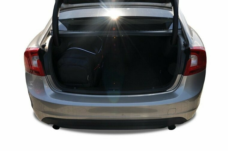 Kjust reistassenset Volvo S60 Sedan 2010-2019 set van 4 tassen 2x roltas + 2x vliegtuigtas