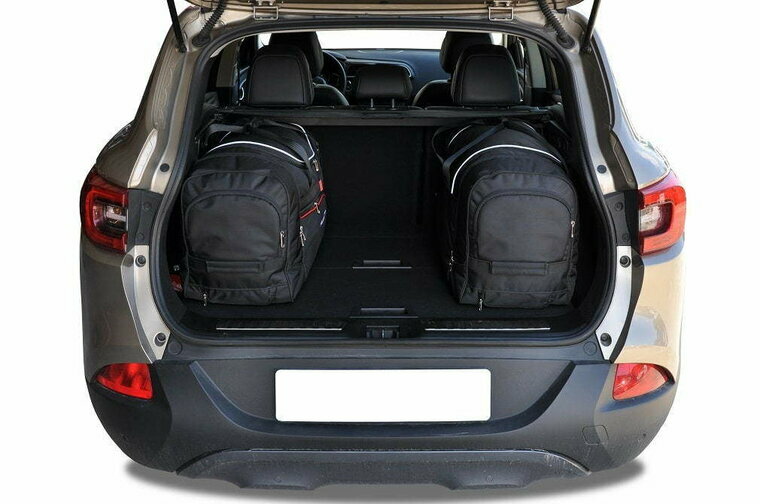 Kjust reistassenset Renault Kadjar 2015-2023 set van 4 tassen 2x roltas + 2x sporttas