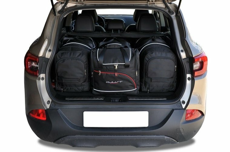 Kjust reistassenset Renault Kadjar 2015-2023 set van 4 tassen 2x roltas + 1x sporttas + 1x vliegtuigtas