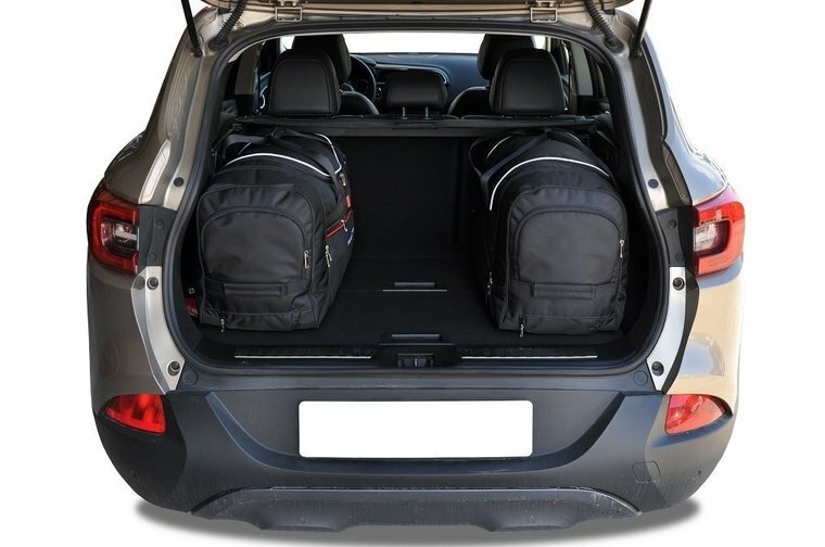 Kjust reistassenset Renault Kadjar 2015-2023 set van 4 tassen 2x roltas + 1x sporttas + 1x vliegtuigtas