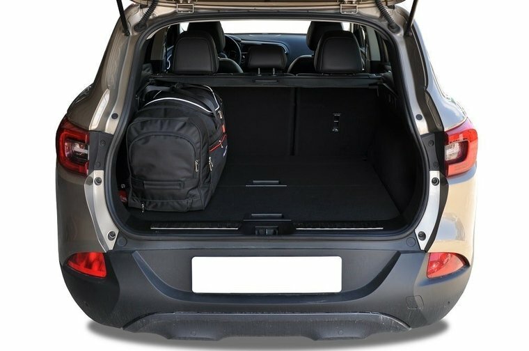 Kjust reistassenset Renault Kadjar 2015-2023 set van 4 tassen 2x roltas + 1x sporttas + 1x vliegtuigtas