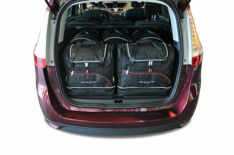 Kjust reistassenset Renault Grand Scenic III 2009-2017 set van 5 tassen