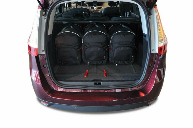 Kjust reistassenset Renault Grand Scenic III 2009-2017 set van 5 tassen