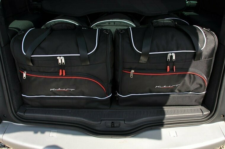 Kjust reistassenset Renault Espace IV 2003-2015 set van 5 tassen 3x roltas + 2x sporttas