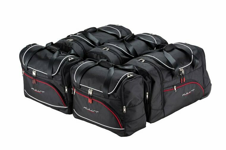 Kjust reistassenset Renault Espace IV 2003-2015 set van 5 tassen 3x roltas + 2x vliegtuigtas