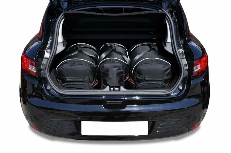 Kjust reistassenset Renault Clio IV vijfdeurs 2012-2019 set van 3 tassen