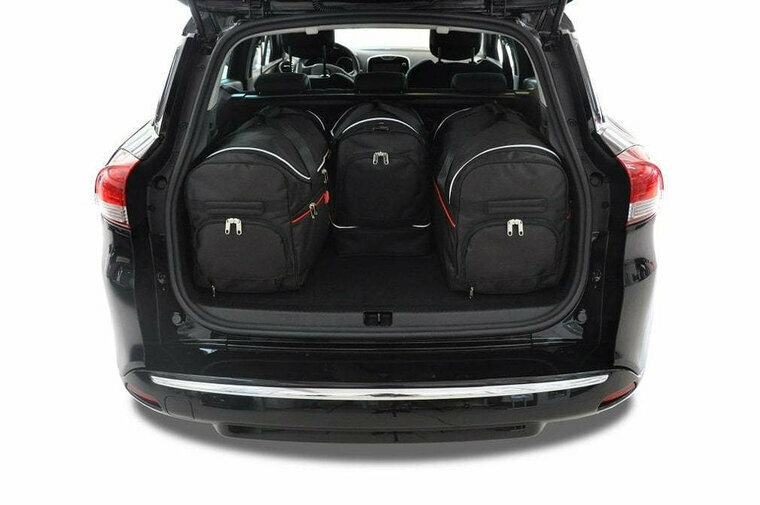Kjust reistassenset Renault Clio III Sport Tourer 2008-2013 set van 4 tassen