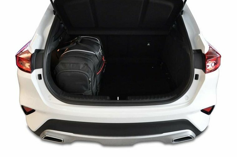 Kjust reistassenset Kia Venga vijfdeurs 2010-2019 set van 4 tassen 2x roltas + 2x sporttas
