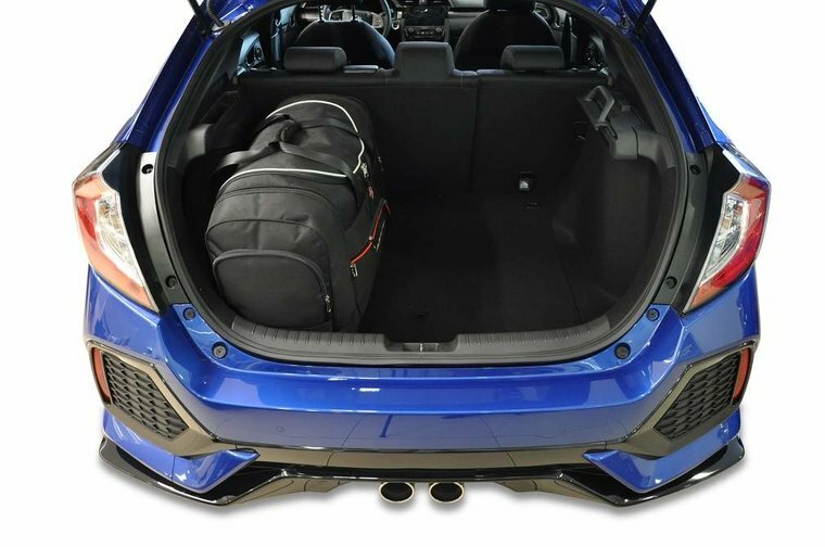 Kjust reistassenset Honda Civic vijfdeurs 2017-2022 set van 4 tassen