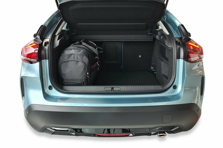Kjust reistassenset Citroen C4 X 2023- set van 4 tassen 2x roltas + 1x sporttas + 1x vliegtuigtas