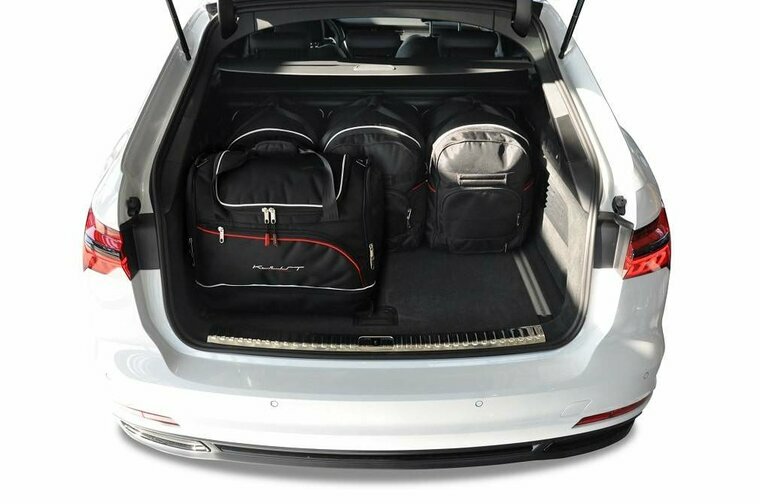 Kjust reistassenset Audi A6 C8 Avant 2018-2024 set van 5 tassen 3x roltas + 2x sporttas