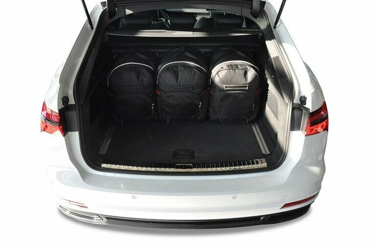 Kjust reistassenset Audi A6 C8 Avant 2018-2024 set van 5 tassen 3x roltas + 2x sporttas