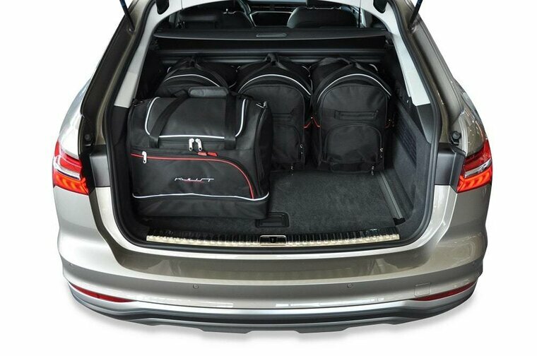 Kjust reistassenset Audi A6 C8 Allroad 2018-2023 set van 5 tassen 3x roltas + 2x sporttas