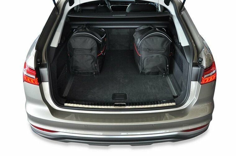 Kjust reistassenset Audi A6 C8 Allroad 2018-2023 set van 5 tassen 3x roltas + 2x sporttas