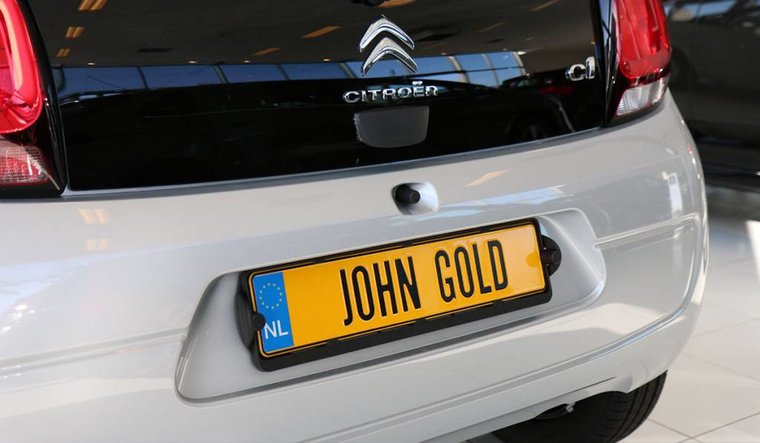 John Gold Kenteken PDC Citro&euml;n C1