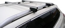 Twinny Load Dakdragers Aluminium Mitsubishi Pajero met reling vanaf 2006