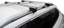 Twinny Load Dakdragers Aluminium Mitsubishi Pajero Pinin met reling