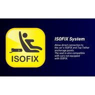Sparco Kinderstoel (Isofix) | F1000KI | Zwart/Grijs