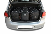 Reistassen Volkswagen Golf Hatchback 2008-2012 | KJUST | Set van 3 tassen